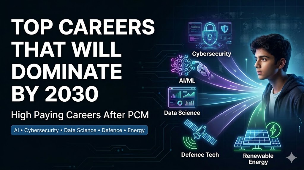 Top Careers That Will Dominate by 2030 for PCM Students | High Paying Jobs Guide
